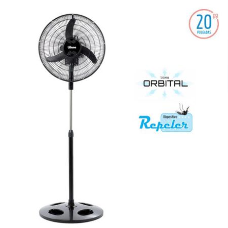Ventilador De Pie Orbital Liliana 20" Vprn20