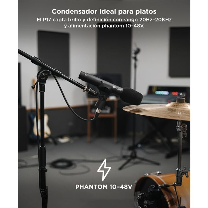 Kit de Micrófonos Gadnic para Baterías - Vista 4