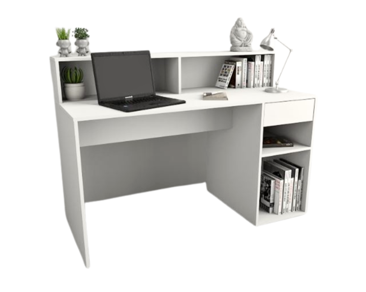Escritorio Linea Home C/ Repisa Y 1caj 3049 Everest Tables - Vista 3