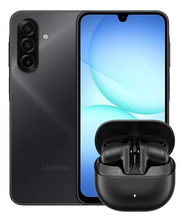 Combo Celular Samsung A17 128/4GB Black + Auriculares Havit TW888 Lite