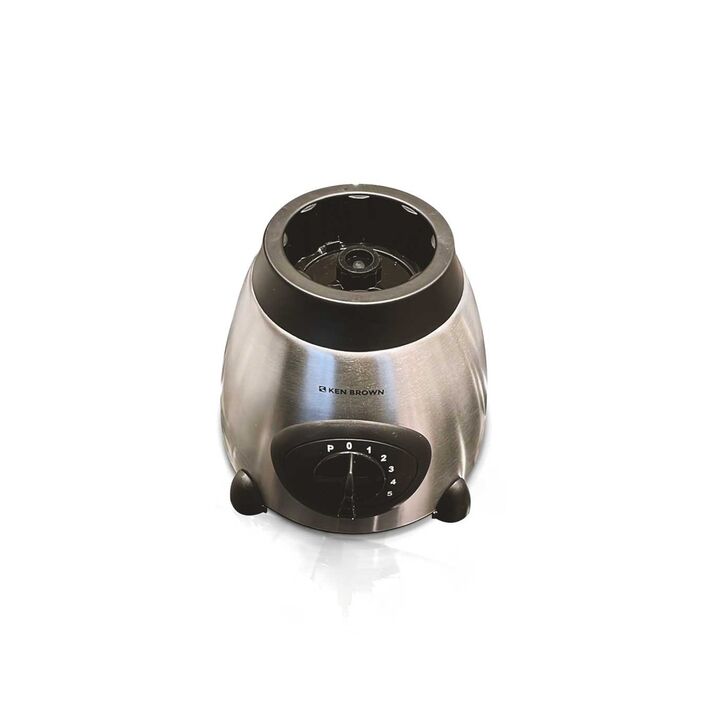 LICUADORA KEN BROWN KBL800 JARRA VIDRIO 800 WTS 1.5 LTS PICA HIELO ACERO INOX - Vista 2