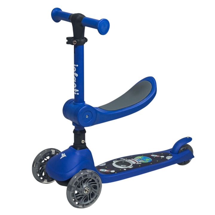 Monopatín 2 en 1 Plegable K4 Infanti Azul - Vista 1