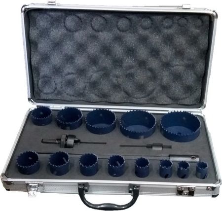 Set de Mechas Copa Bimetal Bremen 19 a 76mm 16 Piezas