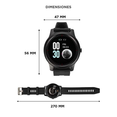 Smartwatch Gadnic SWTCH-207 Reloj Inteligente Pantalla Digital