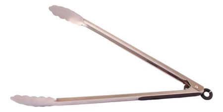 Pinza De Acero Bbq Grill Parrillera