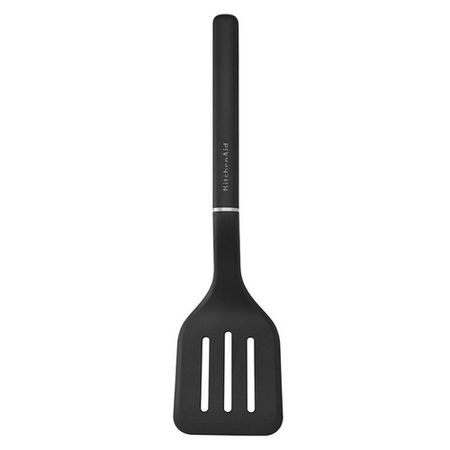 Espatula ranurada KitchenAid 34cm Negro