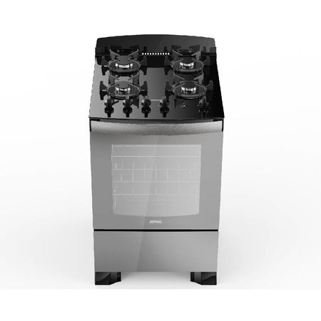 Cocina Espejada Vidrio Templado Multigas Atma CCM056G