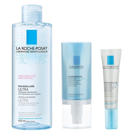 Combo Roche Posay P Sensible Micelar Hydraphase Ligera Ojos