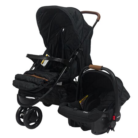 Cochecito Jogger Breeze 3 ruedas negro Infanti