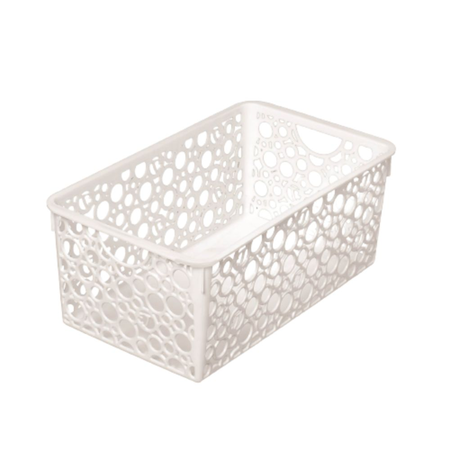 Canasto Organizador Contenedor Cesto Caja Plastico 28X13X8.5