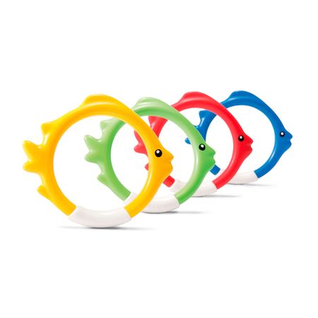 Juego para Buceo Pesces Aros Sumergibles Intex