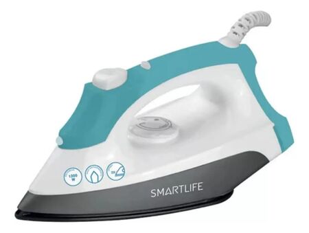 Plancha Seca 1200 Watts Smartlife Base Antiadherente