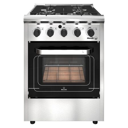 Cocina Semi Industrial Morelli Forza 600 P/Vidrio