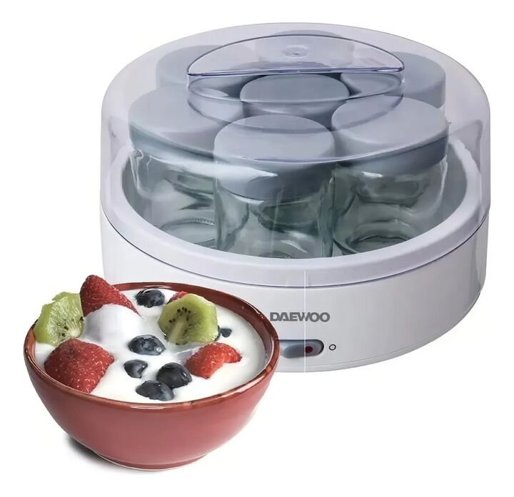 Yogurtera Daewoo Dym-650 7 Vasos De 200ml Color Blanco - Vista 5