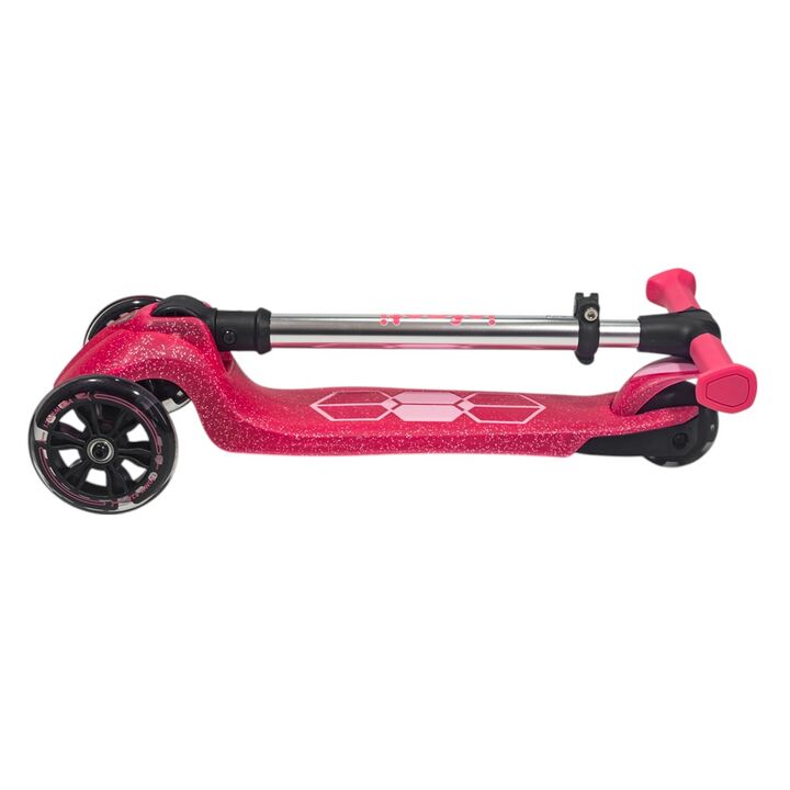 Monopatín plegable con luces LED Infanti Jelly rosa - Vista 10
