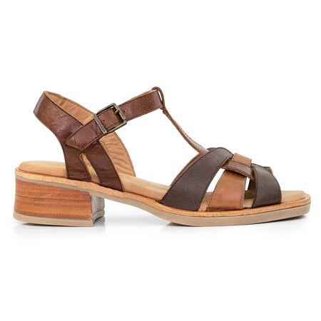 SANDALIA TUMAN MARRON