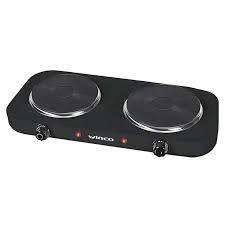 ANAFE ELECTRICO WINCO W41 2 HORNALLAS NEGRO - 91808 - Vista 1
