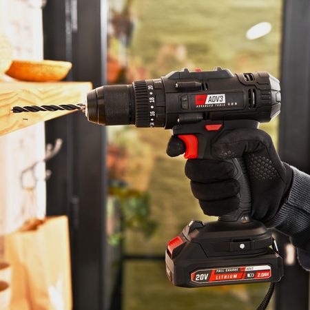 Taladro Percutor Inalambrico Advanced Tools Tli20V2 20V 13Mm