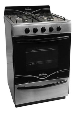 Cocina Florencia Recta 5518f Multigas Acero Inoxidable 56 Cm