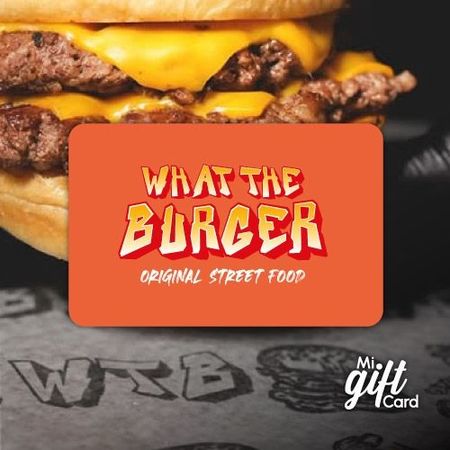 WHAT THE BURGER - Gift Card Virtual $ 10.000