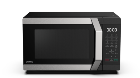 MICROONDAS ATMA 23L DIGITAL NEGRO CON GRILL MATDGB23UAN