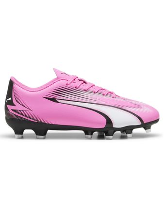 Botines Puma Ultra Play FG/AG Jr Niños Fútbol Rosa