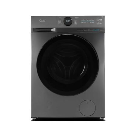 Lavasecarropa Midea Inverter 8 KG-1400 RPM  Plata Mf200d80wb/t-a1