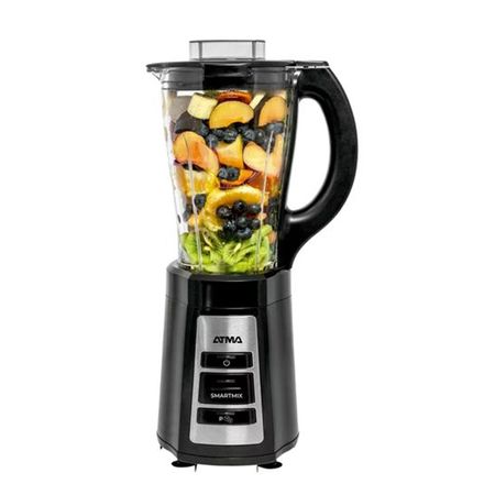 Licuadora de Vaso Atma LV24B2AP de Vidrio Smartmix 1.75 Litros Negra