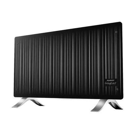 Vitroconvector Peabody PE-VC20RN 2000 Watts Con Termostato Negro