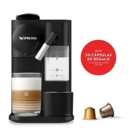 Cafetera Nespresso Lattissima One Evo Negra F121-AR-BK-NE