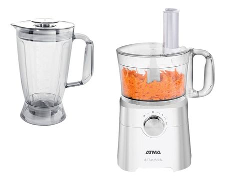 Multiprocesadora Atma Con Vaso 1,2 Lt 650 W Lp8425p