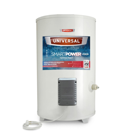 TERMOTANQUE ELECTRICO UNIVERSAL 60 LTS BLANCO
