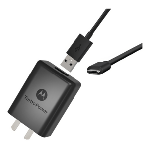 Cargador Motorola Turbo c/Cable TYPE-C