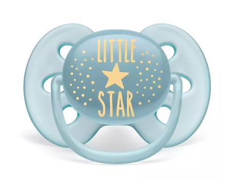 Chupete Ultra Soft Deco Philips Avent Little Star (Scf528/01)