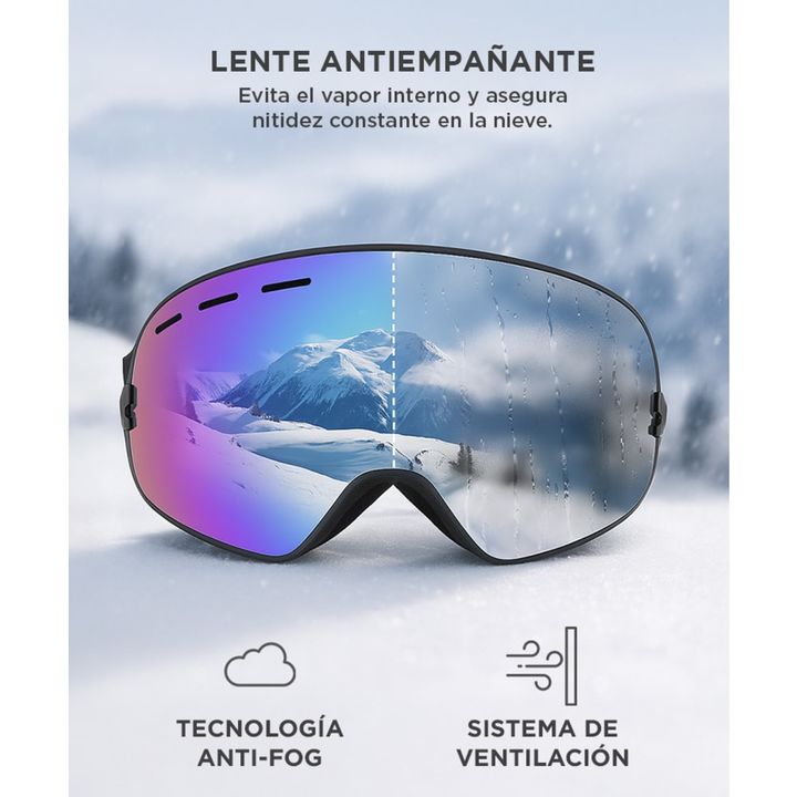 Antiparra Gadnic A3GO Para Ski Snowboard - Vista 3