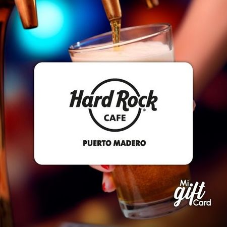 HARD ROCK CAFE - Gift Card Virtual $ 50.000