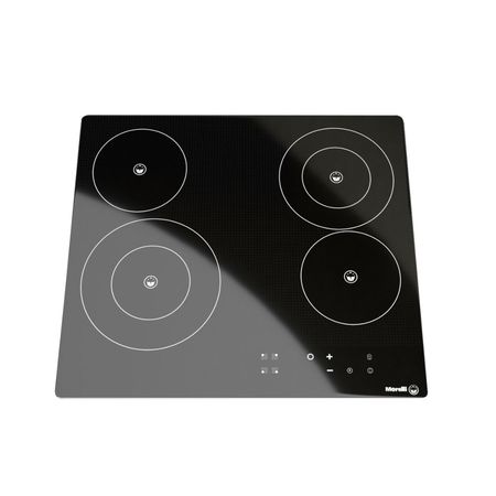 Anafe Eléctrico Morelli Vetro 4 Hornallas Vitrocerámica