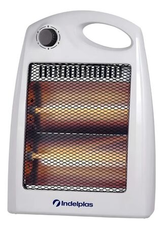 Estufa Halogena Indelplas Ie-01 Cuarzo 800w 2 Niv Pot