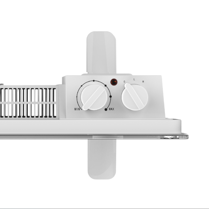Calefactor Panel de Vidrio Smartlife 1000W Portatil Blanco - Vista 7
