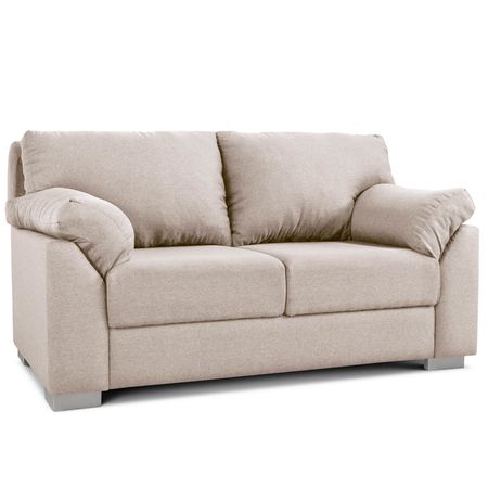 Sillon 2 Cuerpos Tobago Tapizado Shot Latte Antimanchas Espacity