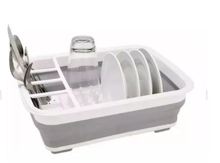 Secaplatos Escurridor Silicona Plegable