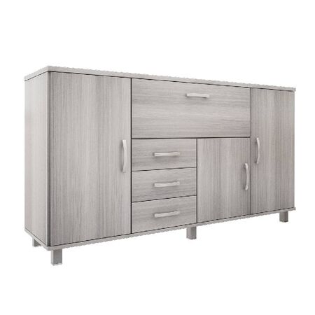 BAHIUT ORLANDI JA 547 PREMIUM - JACARANDA, 4 PUERTAS, 3 CAJONES
