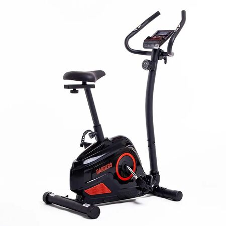 Bicicleta Fija Vertical Randers 100kg 8 Niveles Monitor Electrónico ARG-456