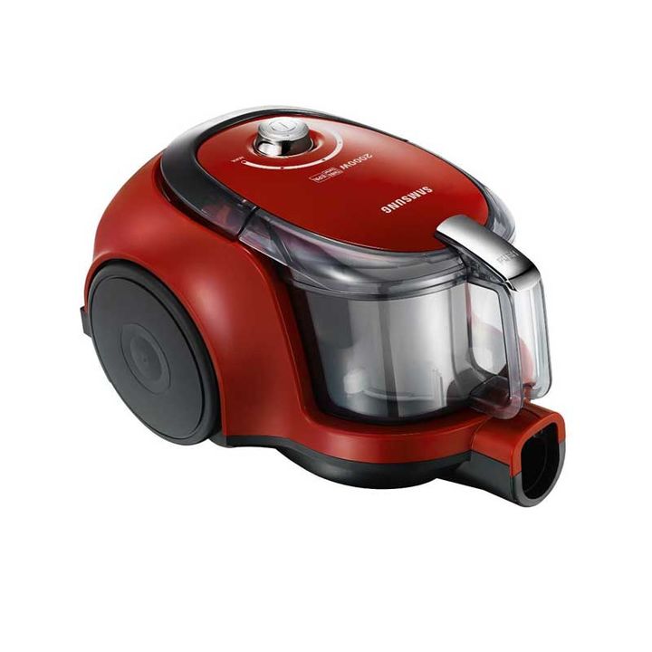 Aspiradora Samsung Vc20RJ Sin Bolsa 2000 Watts Roja - Vista 5