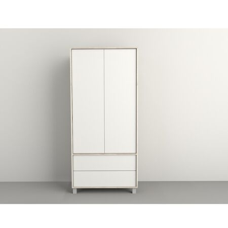 Placard 0.86 Mts 2 Puertas 2 Cajones Tables Cod: 6428 Nevado y Everest 