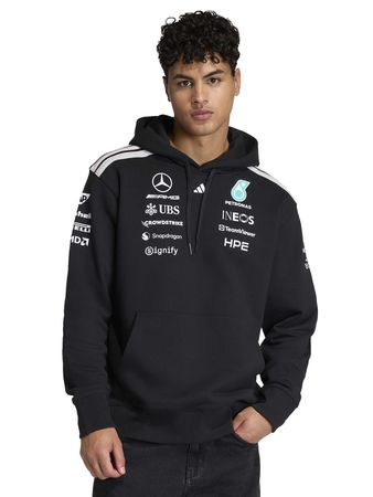 Buzo Adidas Mercedes AMG-Petronas F1 Team Driver Hombre Moda Negro