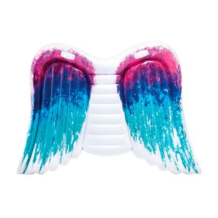 Colchoneta Inflable Intex Alas De Angel 251 X 160 Cm 24153/7