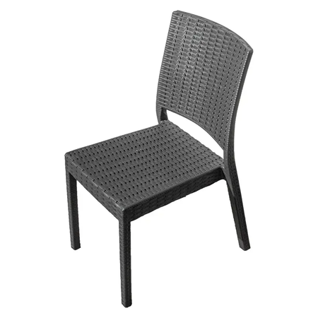 Silla Avelino Rattan Plastica Hk129 Ng