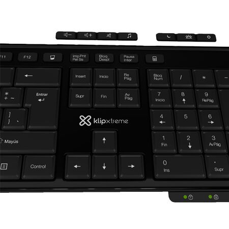 Teclado con Mouse Klipxtreme Color Negro