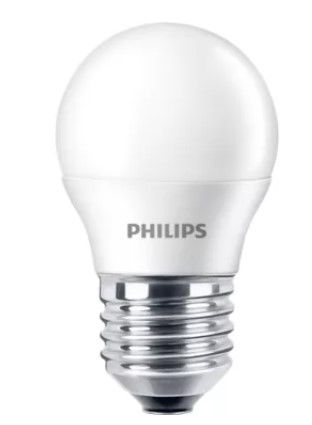 Lampara Foco Philips LED EcoHome Bulbo 4W E27 6500K G45 1PF AR ( 929001992071)